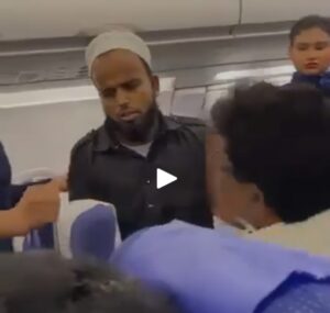 Muslim man has panic attack on Indigo flight